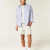 Pantaloni scurți din twill până la jumătatea coapsei
