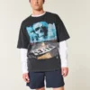 Pantaloni scurți din twill până la jumătatea coapsei Pantaloni scurți din twill până la jumătatea coapsei