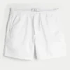 Pantaloni scurți din twill până la jumătatea coapsei Pantaloni scurți din twill până la jumătatea coapsei