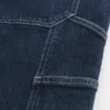 Pantaloni scurți largi din denim