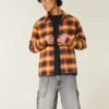 Pantaloni scurți largi din denim negru spălat Pantaloni scurți largi din denim negru spălat