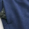 Pantaloni scurți largi din fleece, peste genunchi Pantaloni scurți largi din fleece, peste genunchi