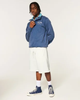 Pantaloni scurți largi din fleece Vault Release