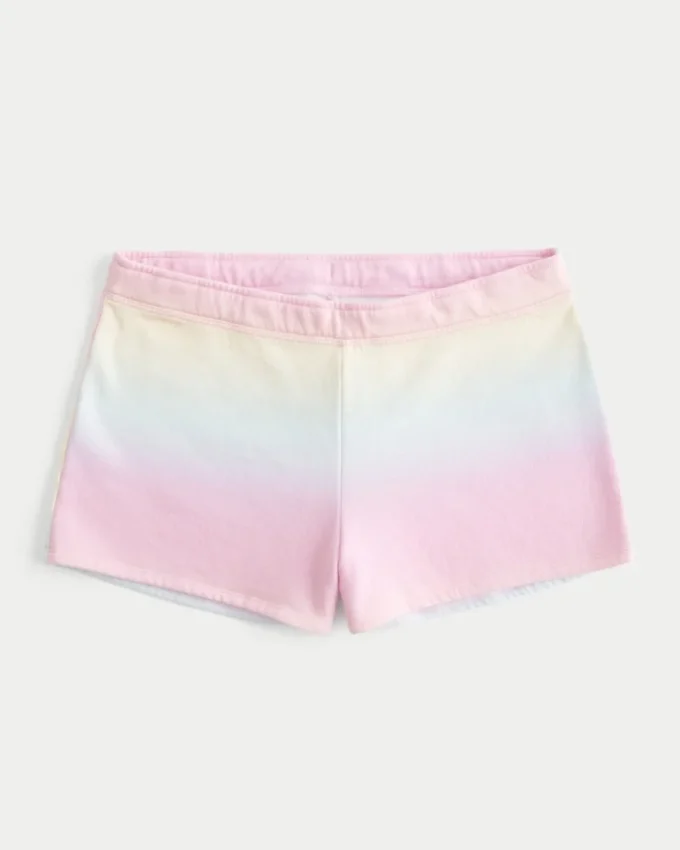 Pantaloni scurți mini din fleece Pantaloni scurți mini din fleece