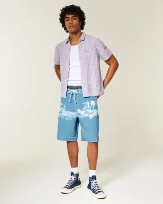 Pantaloni scurți până la genunchi Pantaloni scurți până la genunchi