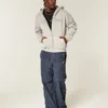 Pantaloni super largi din nailon Pantaloni super largi din nailon