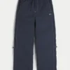 Pantaloni super largi din nailon Pantaloni super largi din nailon