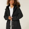 Parka căptușită cu blană artificială Parka căptușită cu blană artificială
