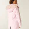 Parka căptușită cu blană artificială Parka căptușită cu blană artificială