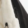 Parka căptușită cu blană artificială Parka căptușită cu blană artificială