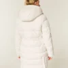 Parka matlasată cu căptușeală din blană artificială Parka matlasată cu căptușeală din blană artificială