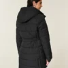 Parka matlasată cu căptușeală din blană artificială Parka matlasată cu căptușeală din blană artificială