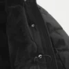 Parka matlasată cu căptușeală din blană artificială Parka matlasată cu căptușeală din blană artificială