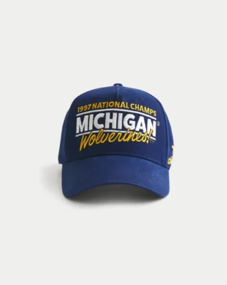 Pălărie cu grafică Wolverines de la Universitatea din Michigan Pălărie cu grafică Wolverines de la Universitatea din Michigan