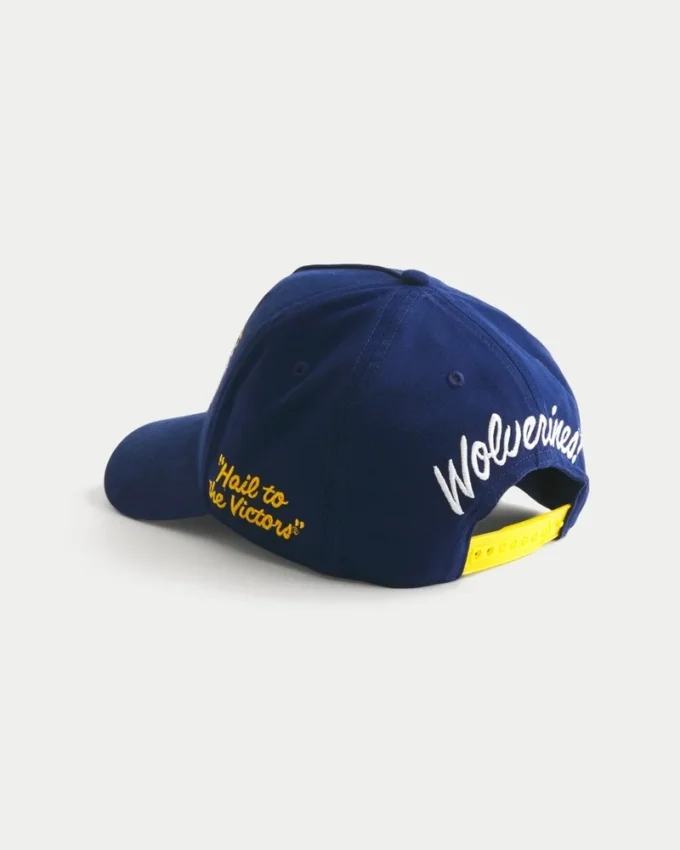 Pălărie cu grafică Wolverines de la Universitatea din Michigan