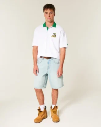Polo cu grafică Boxy University of Oregon Ducks