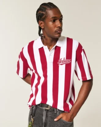 Polo cu grafică Indiana University Hoosiers