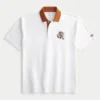 Polo cu imprimeu Boxy University of Texas at Austin Longhorns Polo cu imprimeu Boxy University of Texas at Austin Longhorns