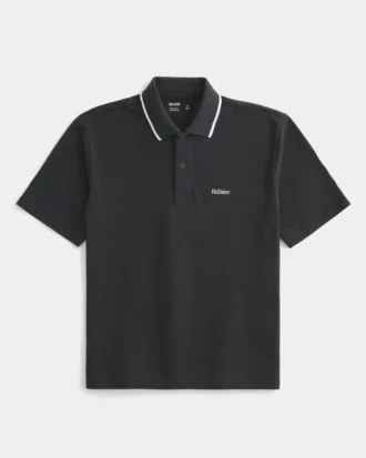 Polo cu logo relaxat