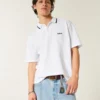 Polo cu logo relaxat Polo cu logo relaxat