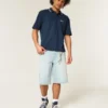 Polo cu logo relaxat Polo cu logo relaxat