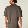 Polo cu logo relaxat