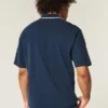 Polo cu logo relaxat Polo cu logo relaxat