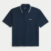 Polo cu logo relaxat Polo cu logo relaxat