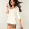 Pulover babydoll tricotat Pulover babydoll tricotat
