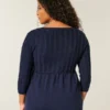 Pulover babydoll tricotat Pulover babydoll tricotat
