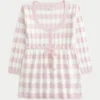 Pulover babydoll tricotat Pulover babydoll tricotat