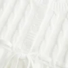 Pulover babydoll tricotat Pulover babydoll tricotat