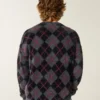 Pulover boxy fuzzy cu guler rotund Pulover boxy fuzzy cu guler rotund
