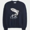Pulover cu imprimeu Easy Jumping Fish Pulover cu imprimeu Easy Jumping Fish