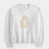 Pulover Hollister Comfy Cloud Bunny Graphic Crew Pulover Hollister Comfy Cloud Bunny Graphic Crew