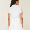 Rochie cămașă cu mâneci scurte Rochie cămașă cu mâneci scurte