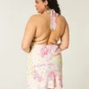 Rochie cu bretele din crep, cu spatele deschis Rochie cu bretele din crep, cu spatele deschis