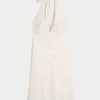 Rochie cu bretele din crep, cu spatele deschis Rochie cu bretele din crep, cu spatele deschis