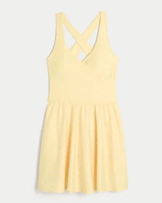 Rochie cu bretele Gilly Hicks Active Recharge Wrap