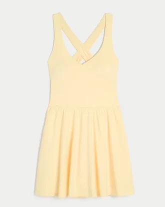 Rochie cu bretele Gilly Hicks Active Recharge Wrap