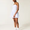 Rochie cu fustă bufată și volane Rochie cu fustă bufată și volane