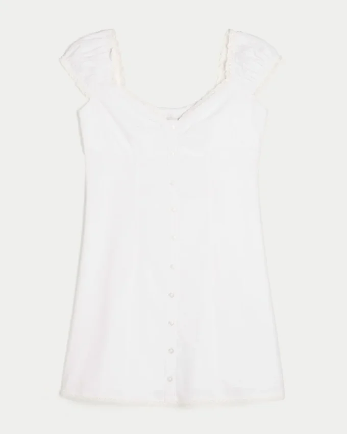 Rochie cu mâneci scurte Rochie cu mâneci scurte