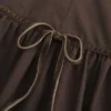 Rochie cu talie joasă și guler înalt Rochie cu talie joasă și guler înalt