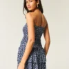 Rochie fustă-pantalon din tricot fără bretele Rochie fustă-pantalon din tricot fără bretele