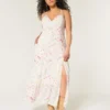 Rochie maxi cu spate decupat Rochie maxi cu spate decupat