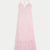 Rochie maxi cu spate decupat Rochie maxi cu spate decupat