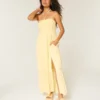 Rochie maxi fără bretele, cu împletituri Rochie maxi fără bretele, cu împletituri