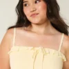Rochie maxi fără bretele, cu smocuri Rochie maxi fără bretele, cu smocuri