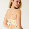 Rochie midi cu spate deschis din amestec de in Rochie midi cu spate deschis din amestec de in