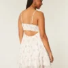 Rochie mini asimetrică din șifon Rochie mini asimetrică din șifon